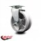 Service Caster 5'' V-Groove Semi Steel Wheel Swivel Caster with Bronze Bearing SCC-20S520-VGBZ - alternate 4